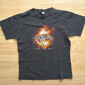 Vintage Van Halen Rock Band, 2004 North American Tour T Shirt, Size L